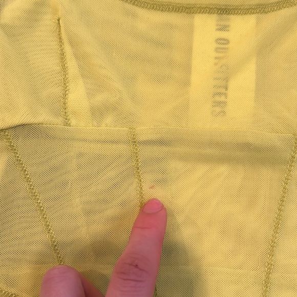 Urban Outfitters UO Nyla Mesh Light Neon Green Cropped Corset Top Size small NWT - Picture 7 of 12